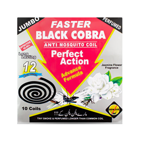 FASTER BLACK COBRA BLACK COIL 10PCS