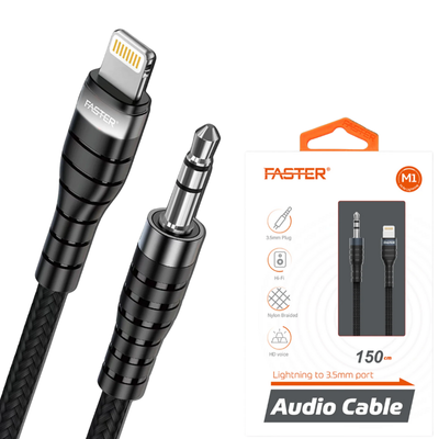 FASTER IPHONE AUDIO CABLE M1