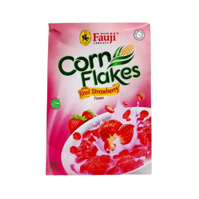 FAUJI STRAWBERRY CORN FLAKES 150GM