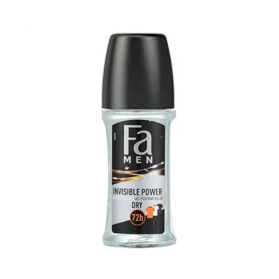 FA ROLL ON 50ML DRY INVISIBLE POWER MEN