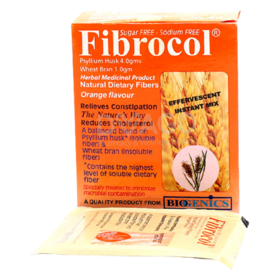 FIBROCOL FIBER SACHET ORANGE