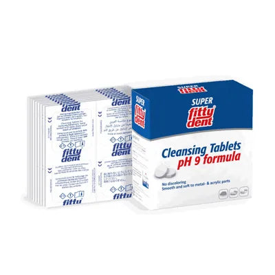 FITTYDENT TAB DENTURES CLEANSING