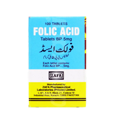 FOLIC ACID TAB 5MG QRAIL