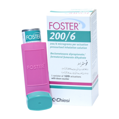 FOSTER INHALER 200/6 MG*****