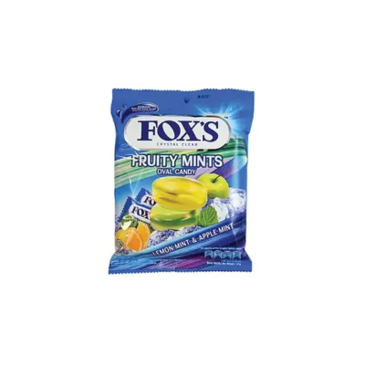 FOXS CANDY POUCH 125GM FRUITY MINTS
