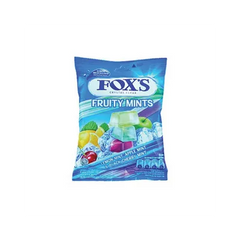 FOXS CANDY POUCH 90GM FRUITY MINTS