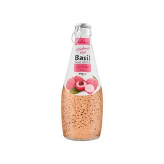 FRUITAMINS BASIL SEED DRINK 290ML LYCHEE