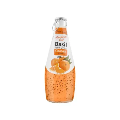 FRUITAMINS BASIL SEED DRINK 290ML ORANGE
