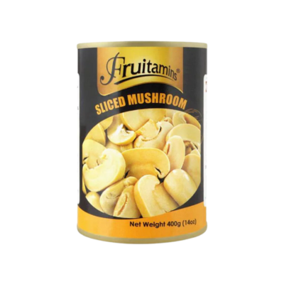 FRUITAMINS MUSHROOM SLICED 400GM