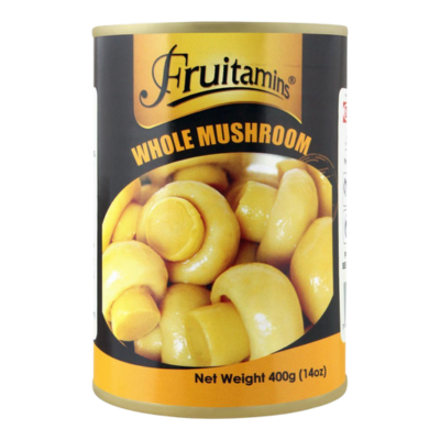 FRUITAMINS WHOLE MUSHROOM 400GM