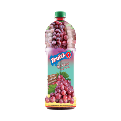 FRUITI O JUICE 1 LITRE RED GRAPE
