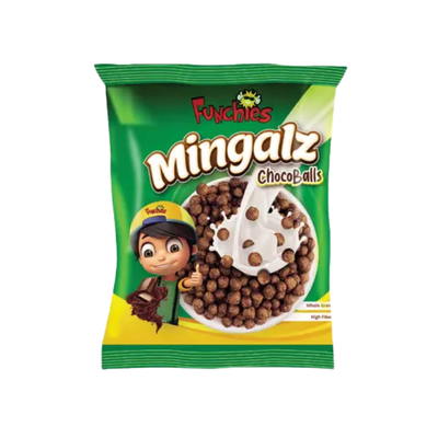 FUNCHIES MINGALS 125GM CHOCOBALLS