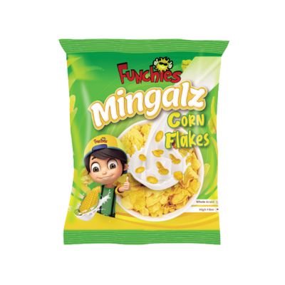 FUNCHIES MINGALS 125GM CORN FLAKES