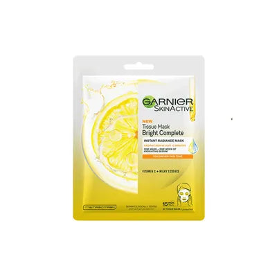 GARNIER FACE MASK BRIGHT COMPLETE