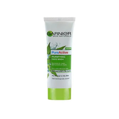 GARNIER FACE WASH 50ML PURE ACTIVE NEEM