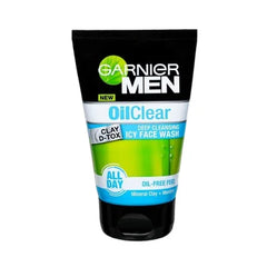 GARNIER MEN FACE WASH 100ML OIL CLEAR