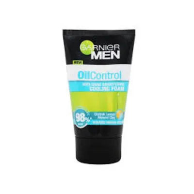 GARNIER MEN FACE WASH OIL CONTROL 100ML COOLING FOAM