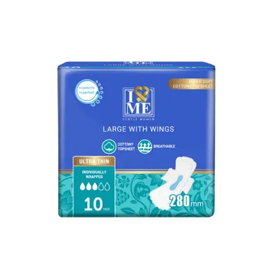 GENTLE WOMEN SANITARY PADS ULTRA THIN 280MM 10PCS