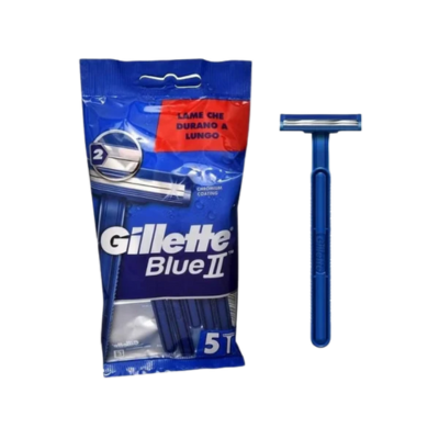 GILLETTE BLUE2 WOMAN RAZOR 5PCS BAG