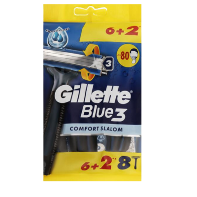 GILLETTE BLUE 3 COMFORT SLALOM 8S