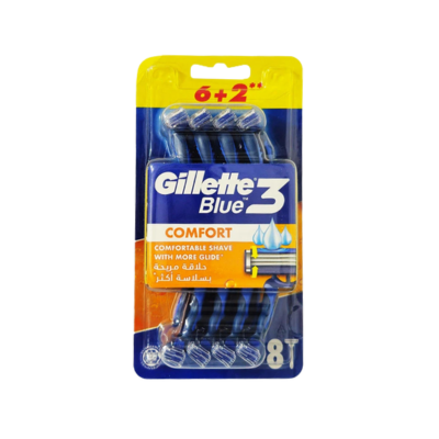 GILLETTE BLUE 3 RAZOR 8S