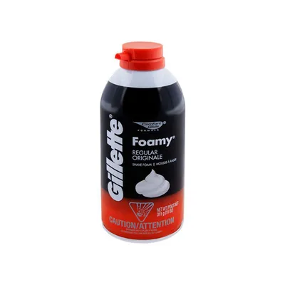 GILLETTE FOAMY REGULAR SHAVE FOAM SPECIAL 311GM