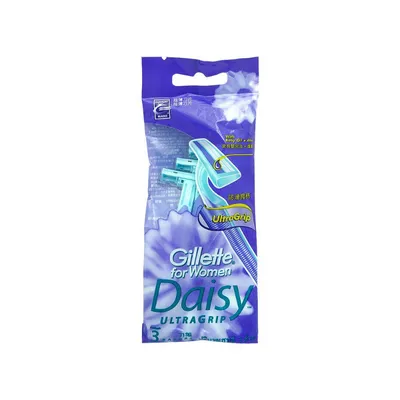 GILLETTE FOR WOMEN DAISY ULTRAGRIP DISPOSABLE 3S