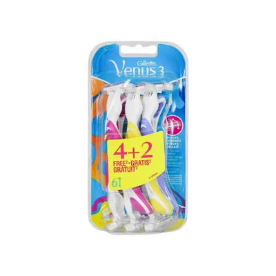 GILLETTE VENUS 3 RAZOR 6S