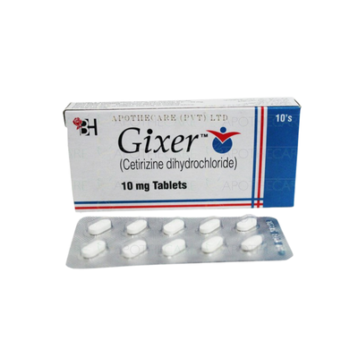 GIXER TAB 10MG