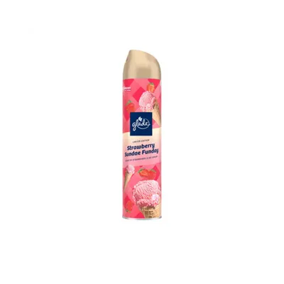 GLADE AIR FRESHENER 300ML STRWABERRY SUNDAE FUNDAUY