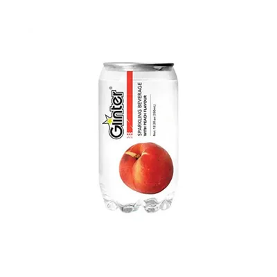 GLINTER SPARKLING BEVERAGE 300ML PEACH
