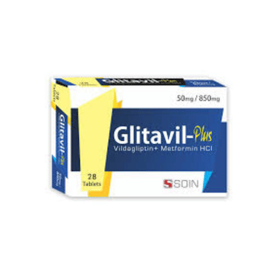 GLITAVIL TAB PLUS 50/850MG
