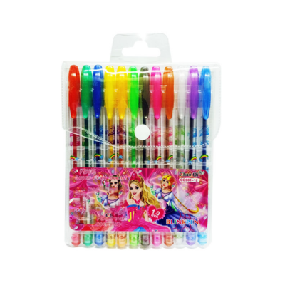 GLITTER PEN 12PCS
