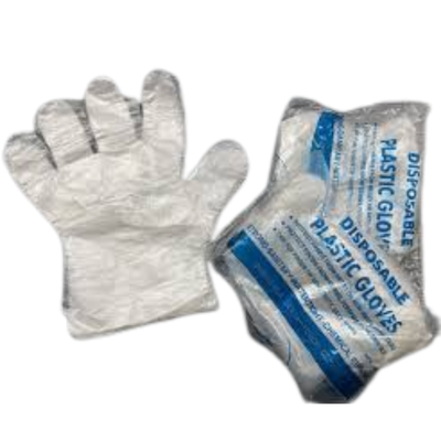 GLOVES PLASTIC DISPOSABLE