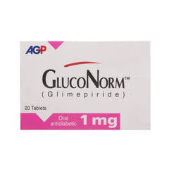 GLUCONORM TAB 1MG