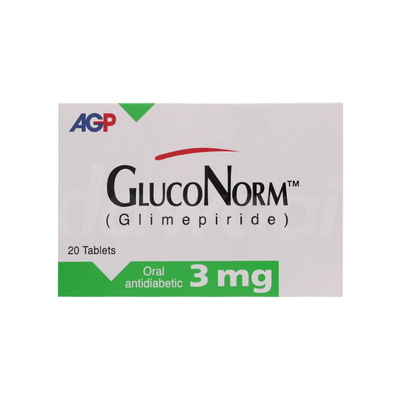 GLUCONORM TAB 3MG