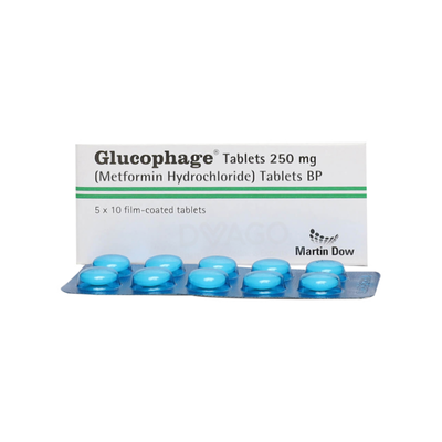 GLUCOPHAGE TAB 250MG