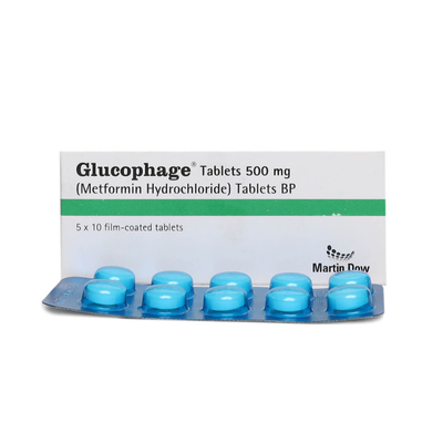 GLUCOPHAGE TAB 500MG