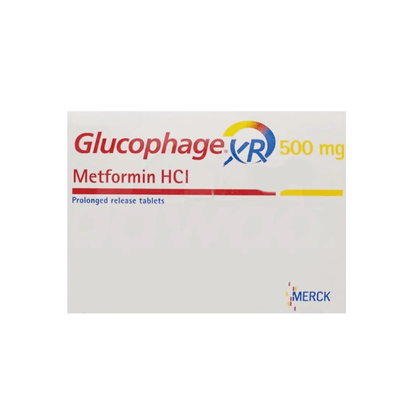 GLUCOPHAGE TAB XR 500MG