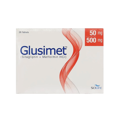GLUSIMET TAB 50/500MG