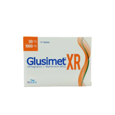 GLUSIMET TAB XR 50/1000MG