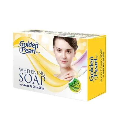 GOLDEN PEARL WHITENING SOAP 100GM ACNE&OILY SKIN
