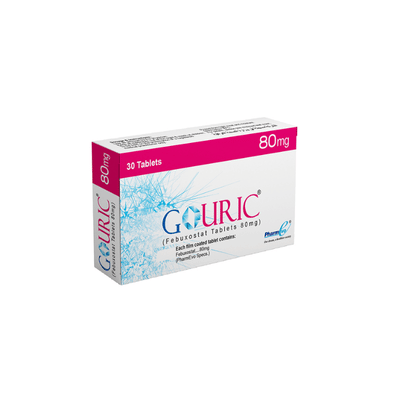 GOURIC TAB 80MG