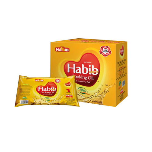 HABIB COOKING OIL 1LITRE POUCH