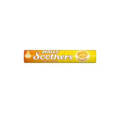 HALLS SOOTHERS 45GM HONEY&LEMON