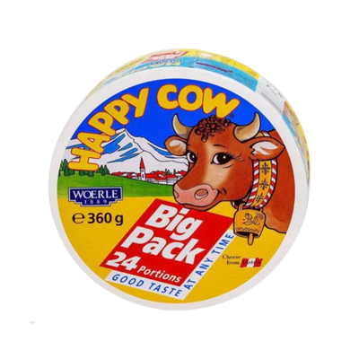 HAPPY COW CHEESE POTION 360GM REGULAR