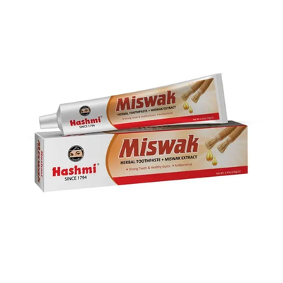 HASHMI TOOTHPASTE 70GM  MISWAK