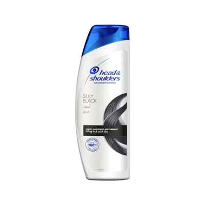 HEAD&SHOULDER SHAMPOO 185ML SILKY BLACK