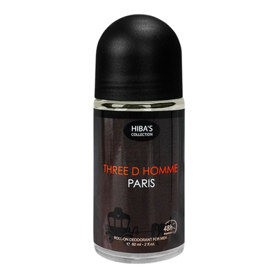 HIBAS ROLL ON 50ML THREE D HOMME