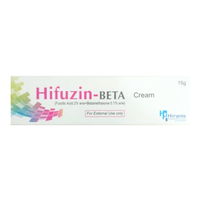 HIFUZIN CREAM BETA 2%/0.1% 15GM